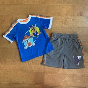 2/$10 NICKELODEON Toddler boy Paw Patrol outfit 3T